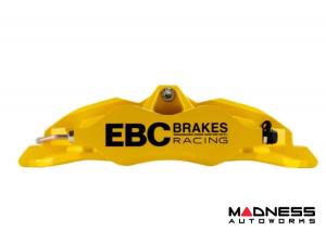 Honda Civic Brake Caliper - Front Right - EBC - Apollo-6 - Yellow - `17-`22
